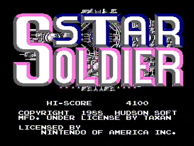 Star Soldier screenshot 3 for Famicom